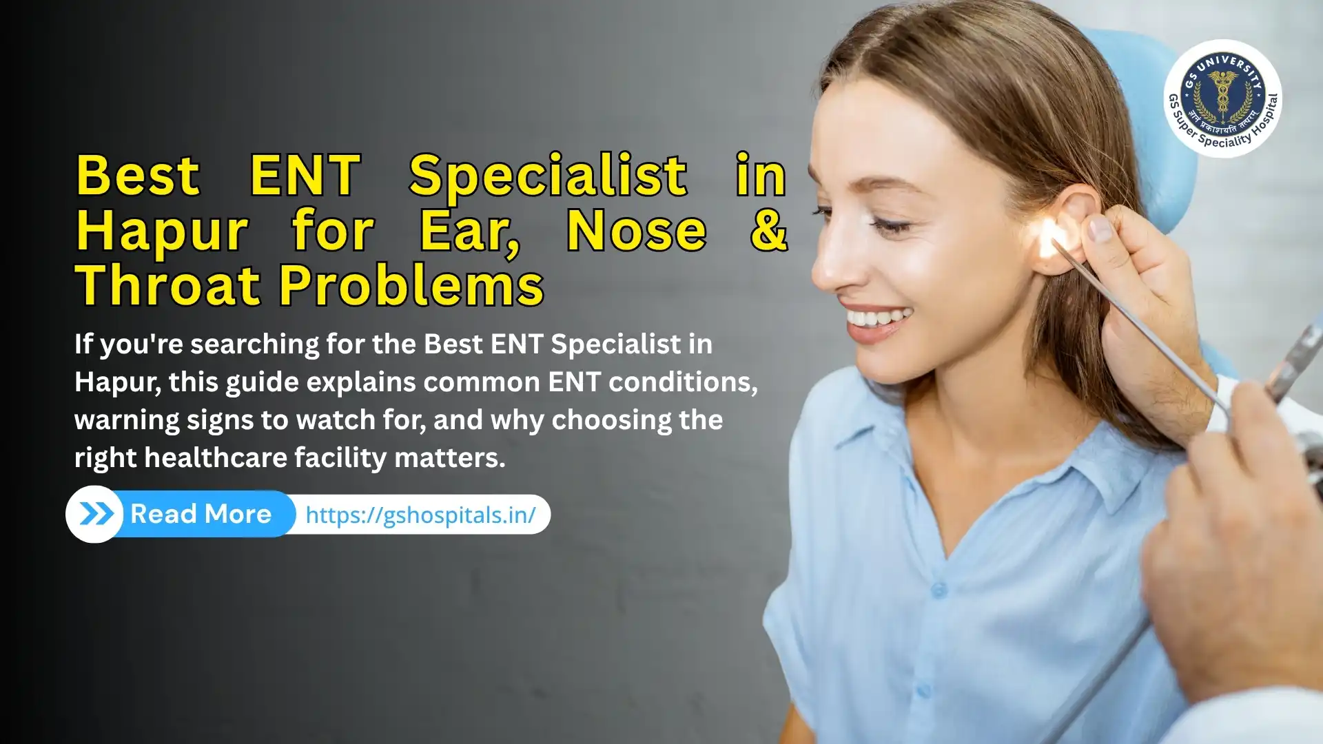 Best ENT Specialist in Hapur for Ear, Nose & Throat Problems