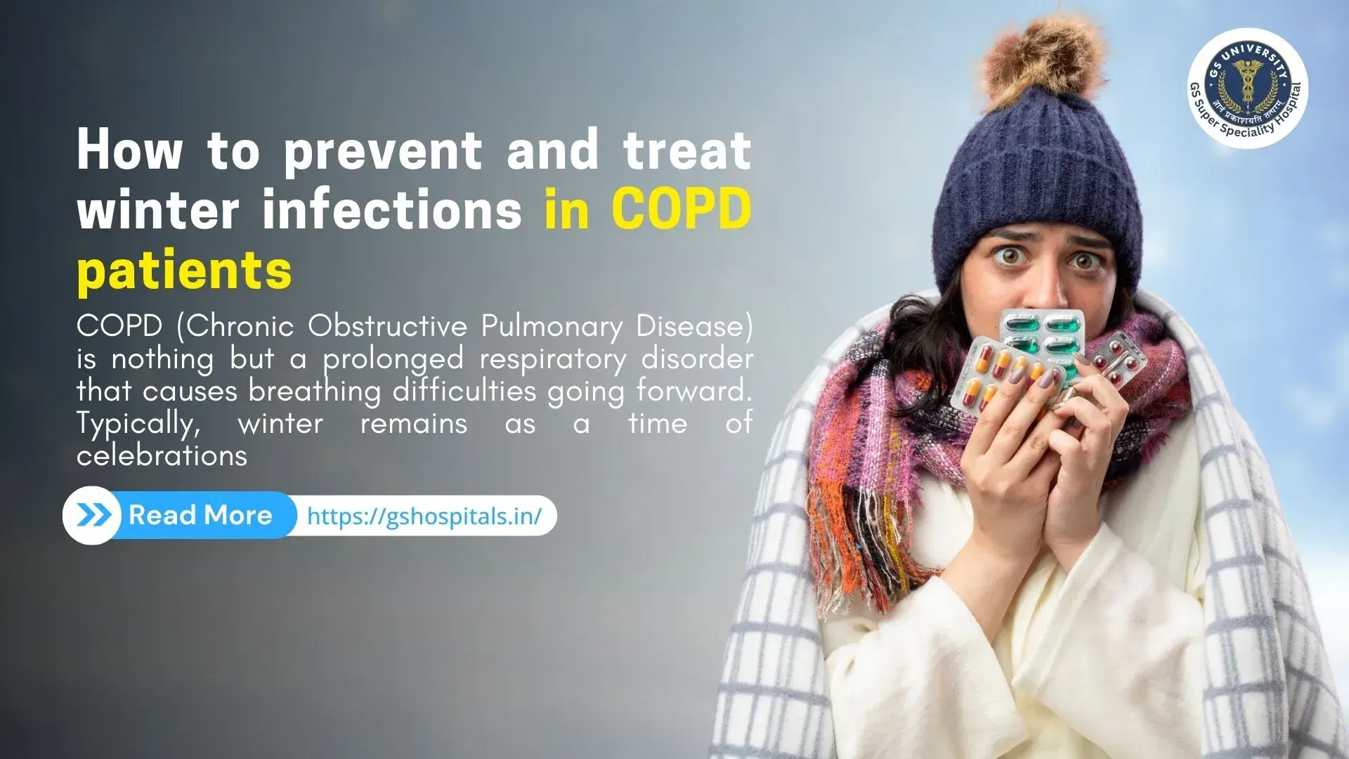 How to prevent and treat winter infections in COPD patients	  