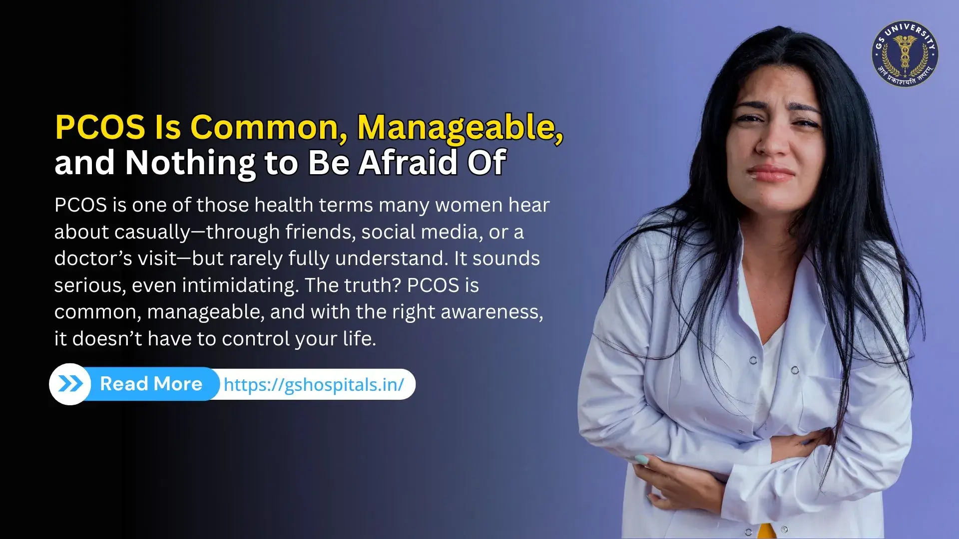 PCOS Is Common, Manageable, and Nothing to Be Afraid Of