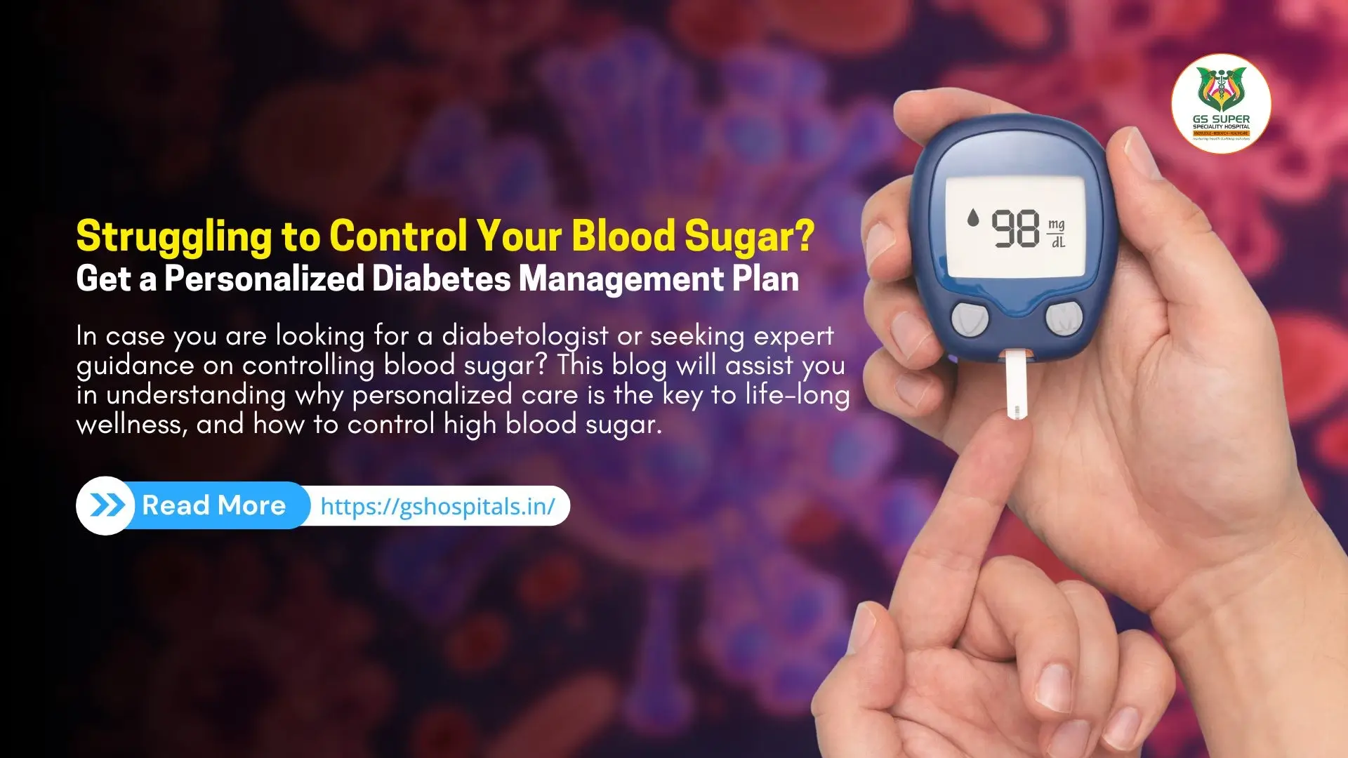 Struggling to Control Your Blood Sugar? Get a Personalized Diabetes Management Plan