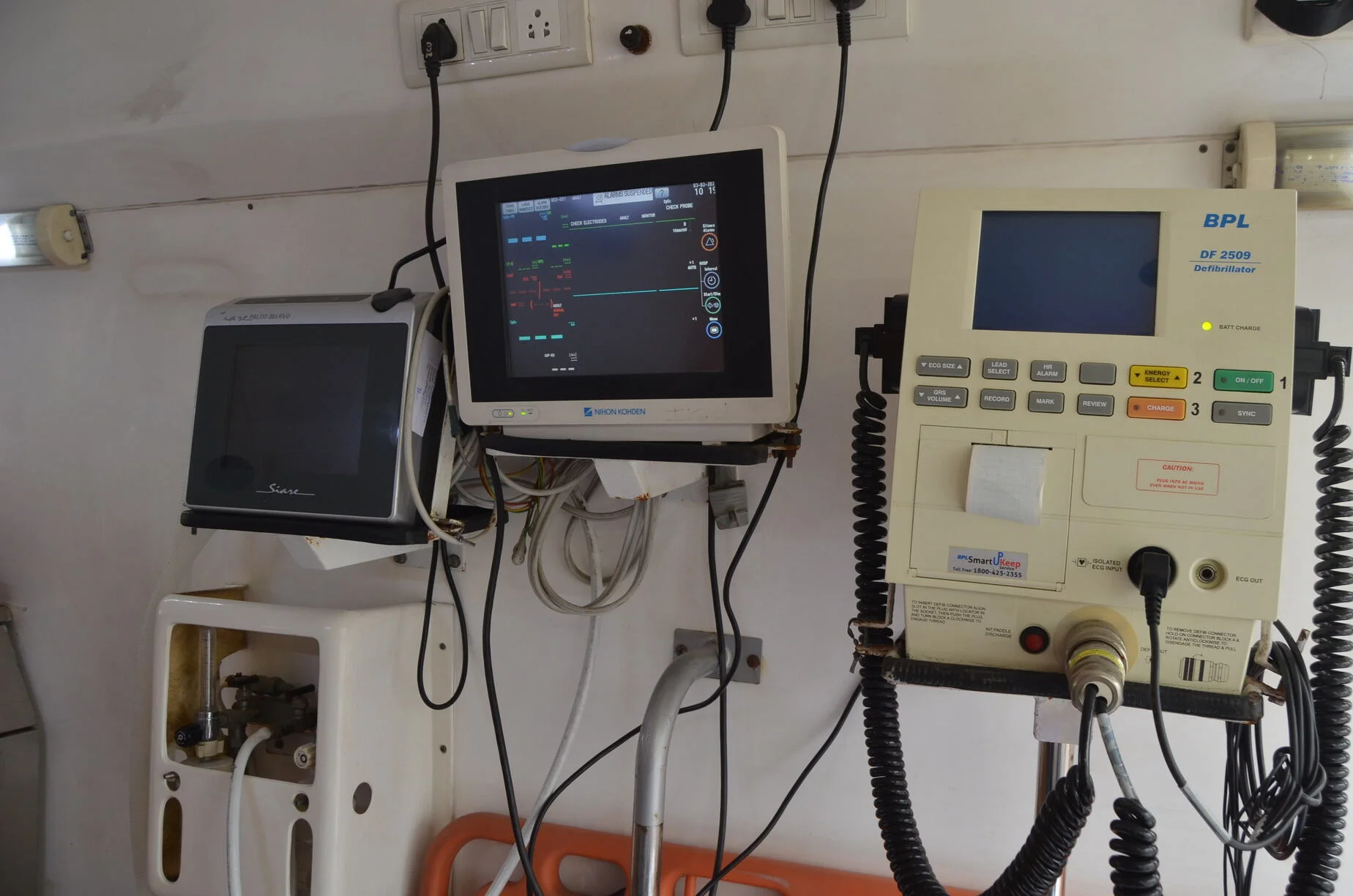 ICU Ventilator Machine in GS Hospital