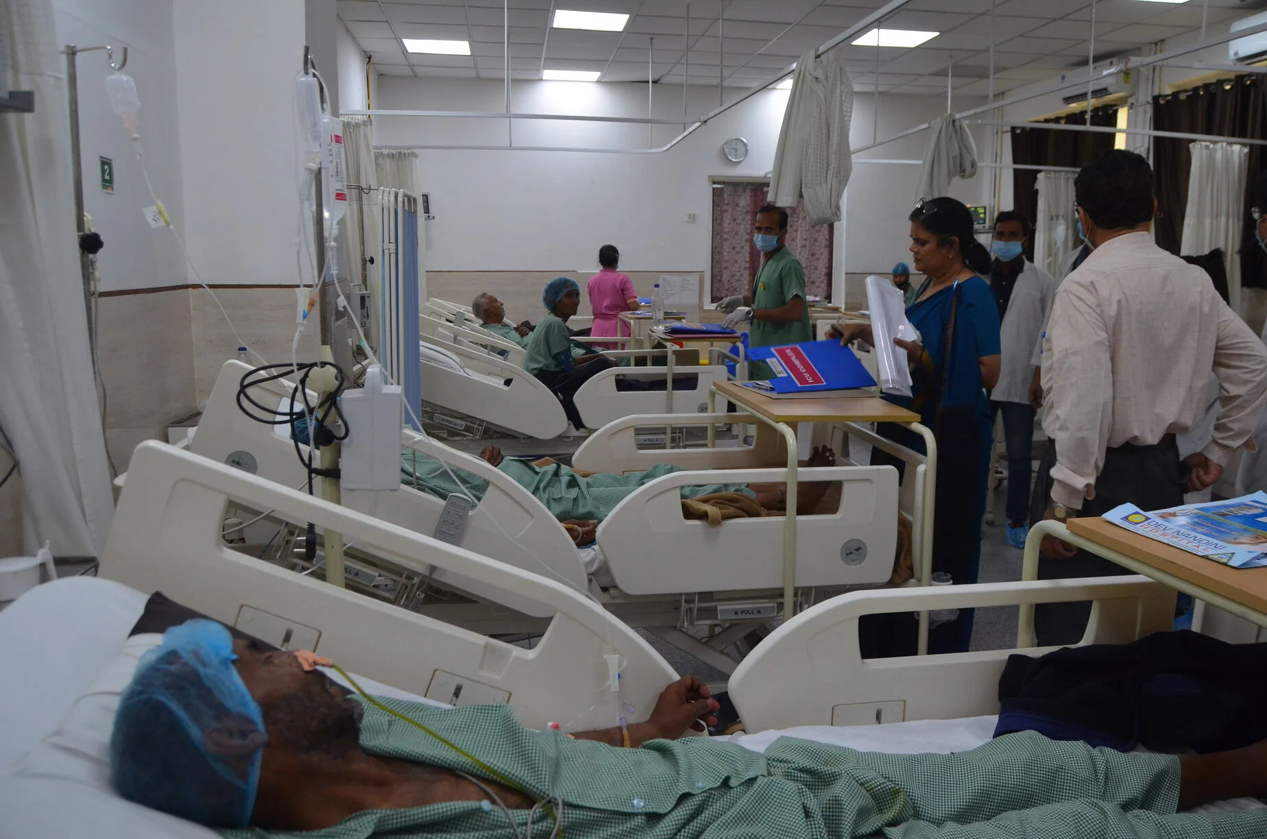 Seven People in RICU Ward of GS Hospital