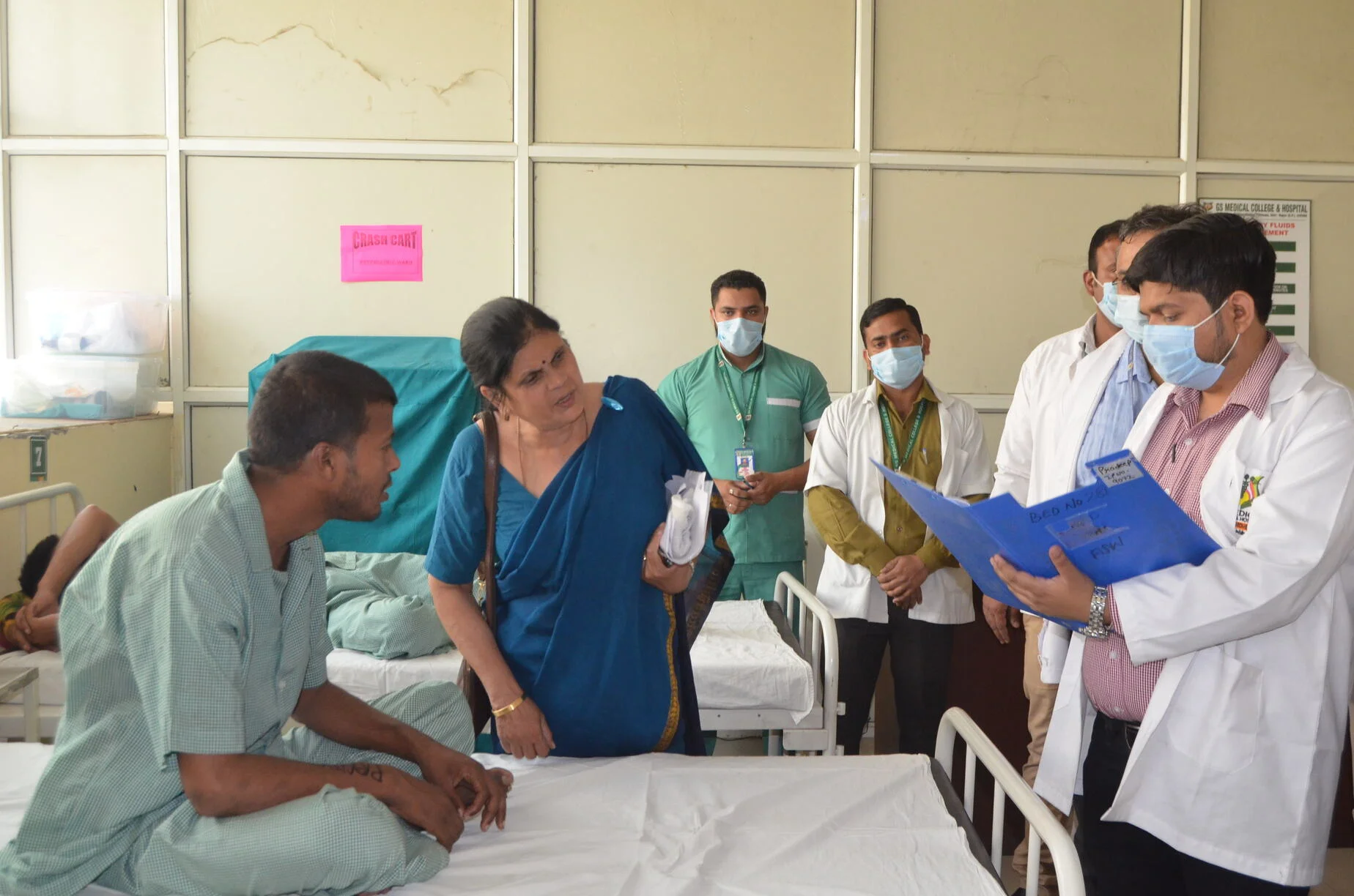 Five People in General Ward of GS Hospital