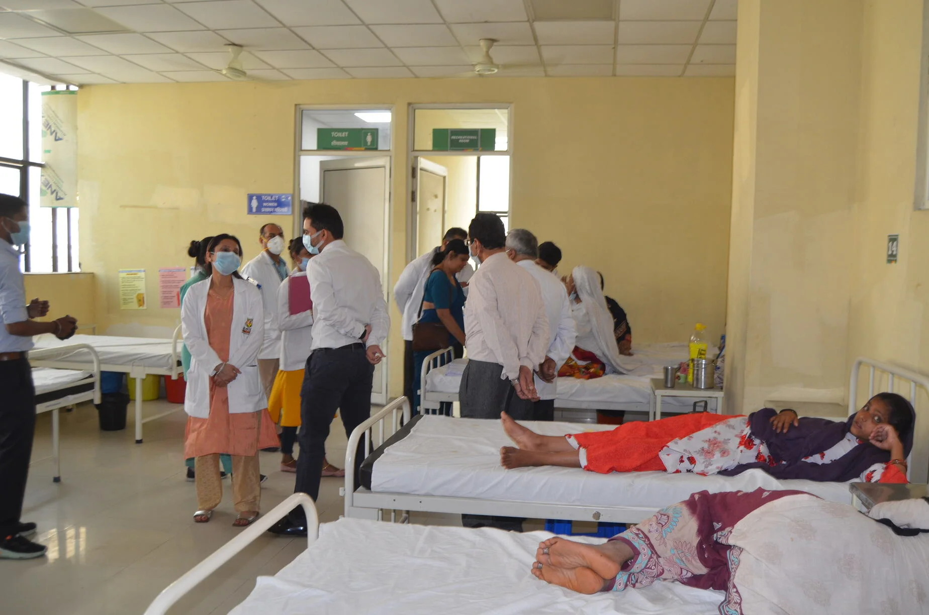 Seven People in General Ward of GS Hospital