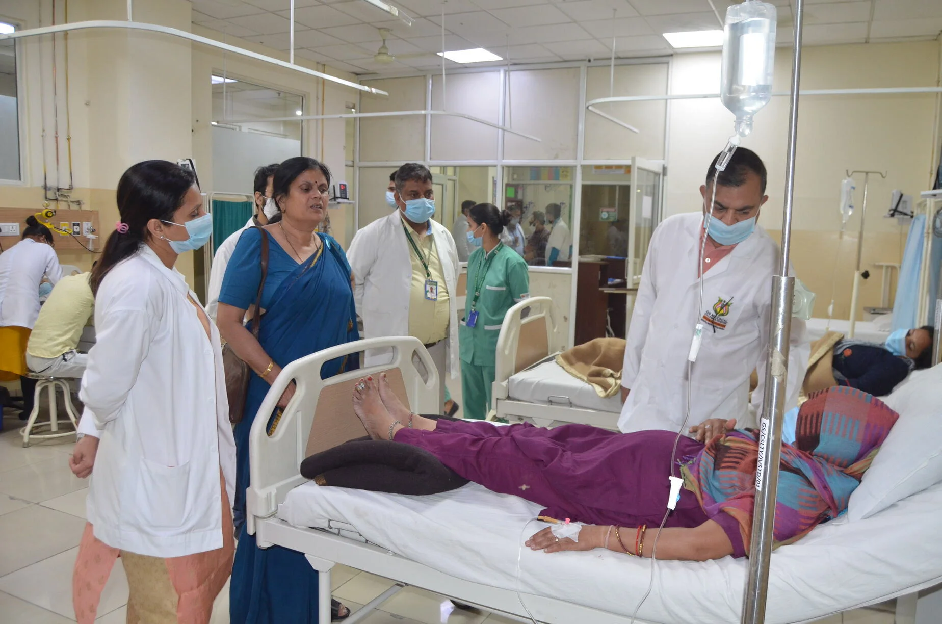 Seven People in ICU Ward of GS Hospital